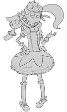 rick and morty x madoka sketch